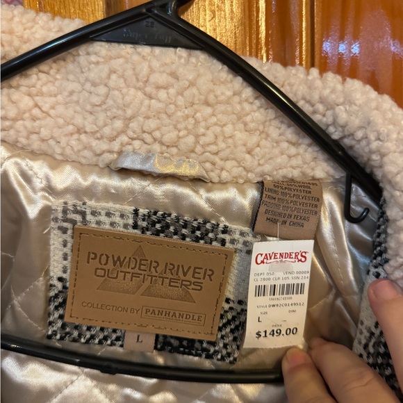 Powder River Outfitters Wool Coat NWT - Picture 4 of 10